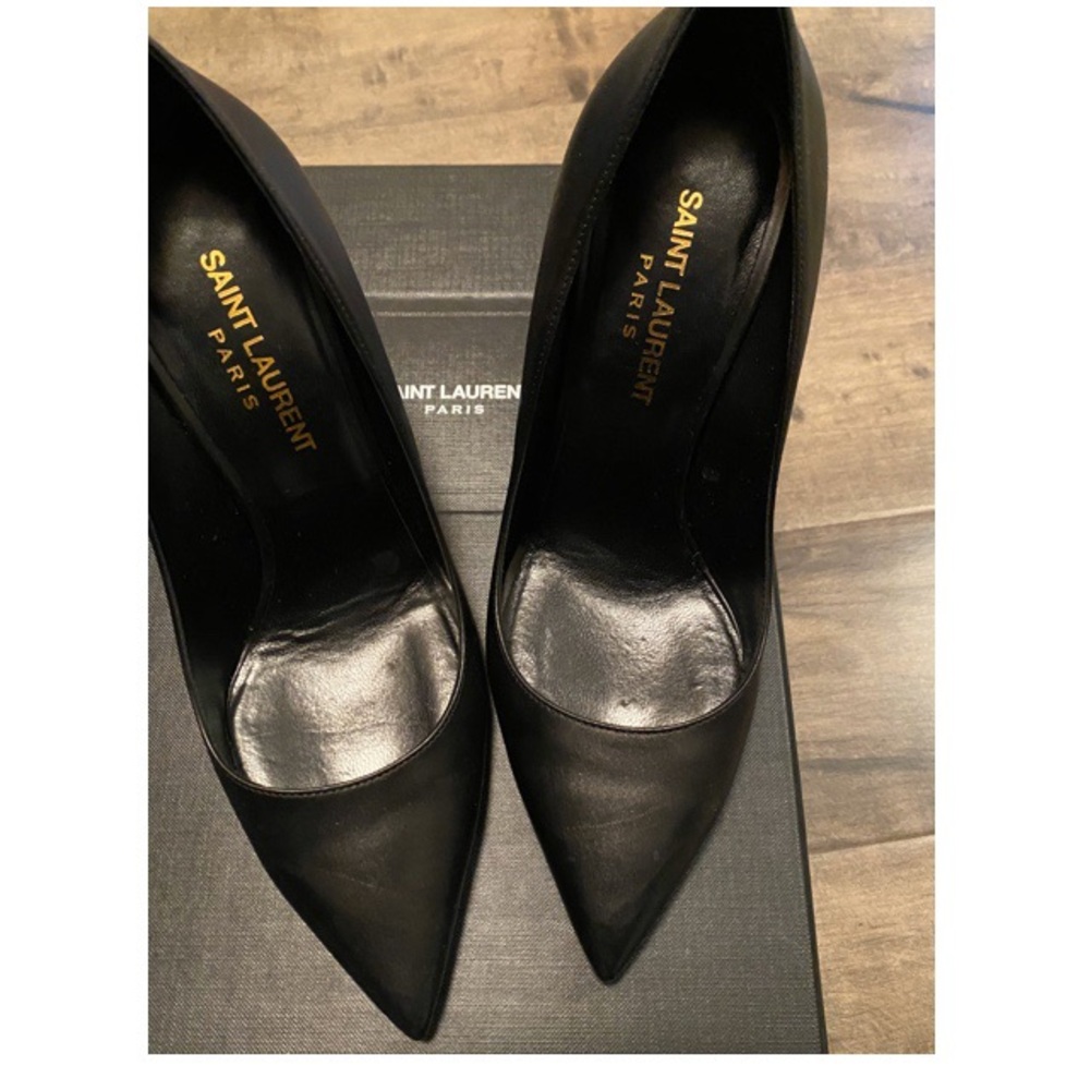 YSL black pumps